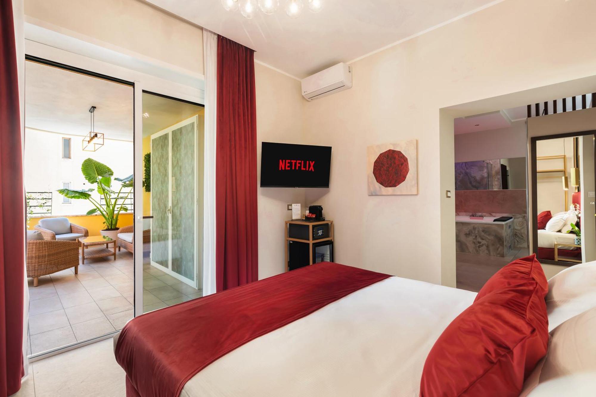 Albadea Deco&Jacuzzi Hotell Roma Eksteriør bilde
